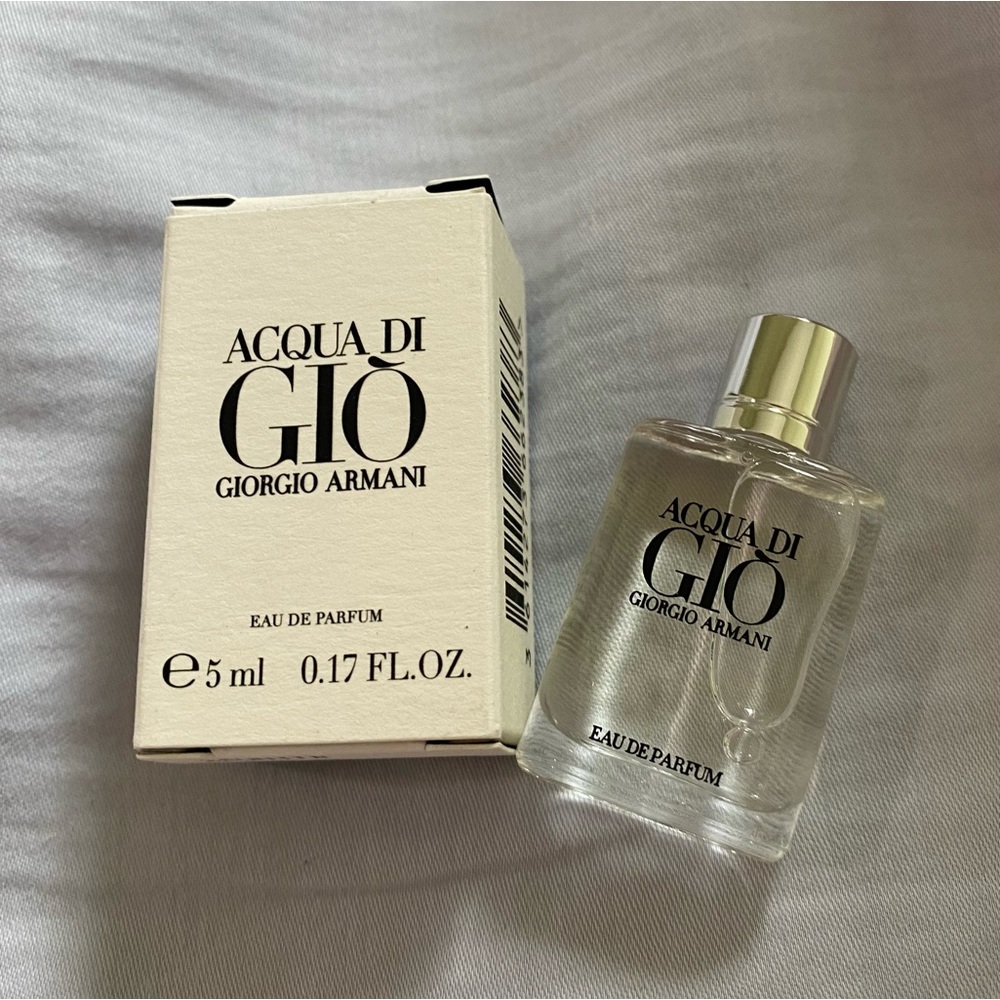 ACQUA DI GIO Giorgio Armani Men's Mini Splash Eau de Parfum 5 ml